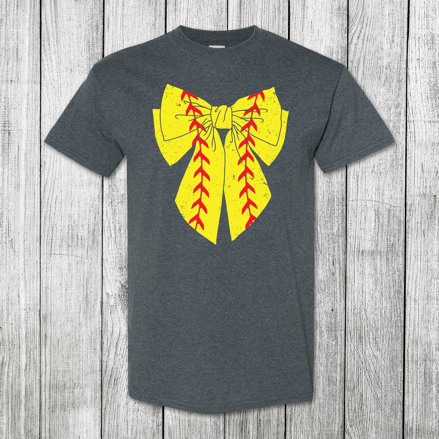 Daydream Tees Softball Bow