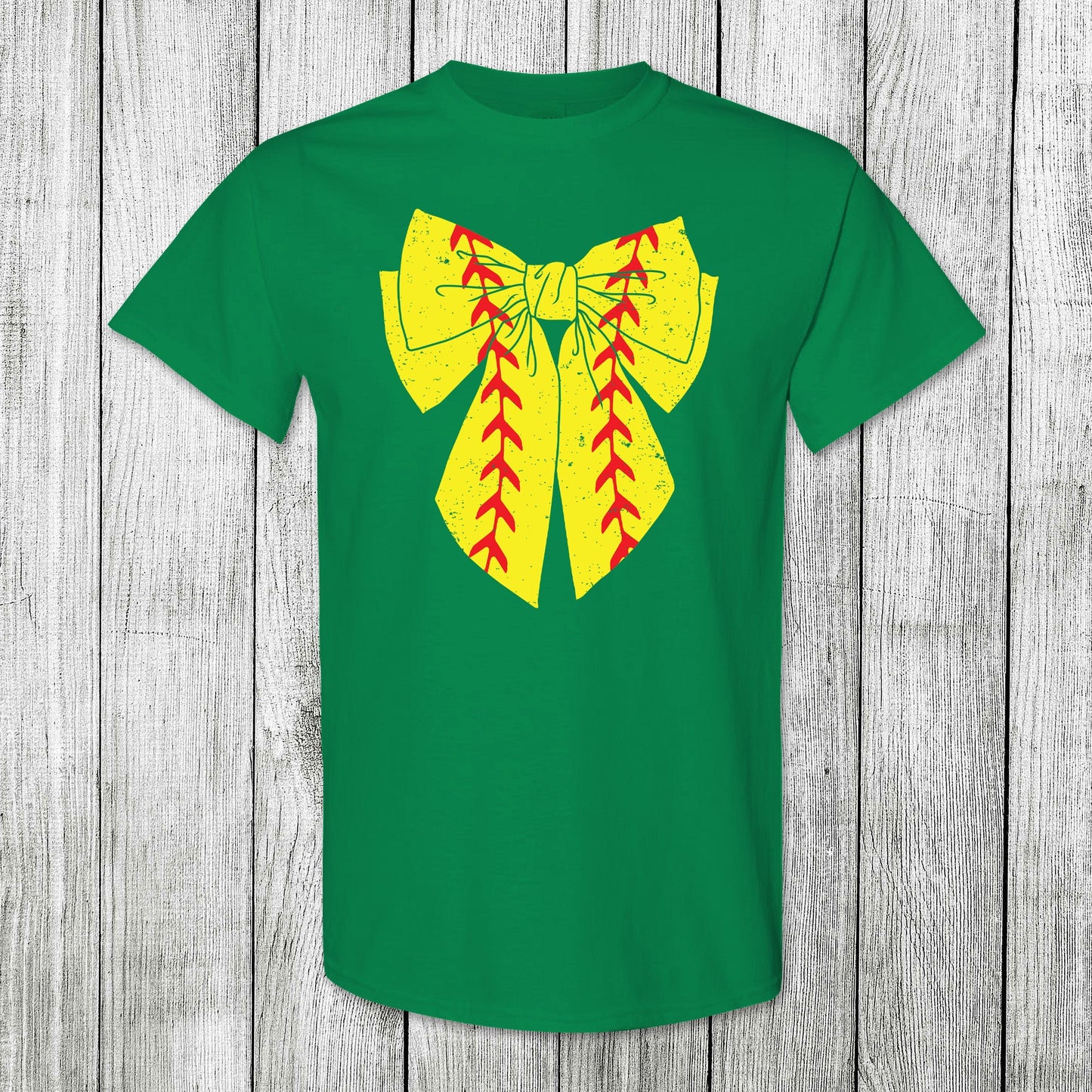 Daydream Tees Softball Bow