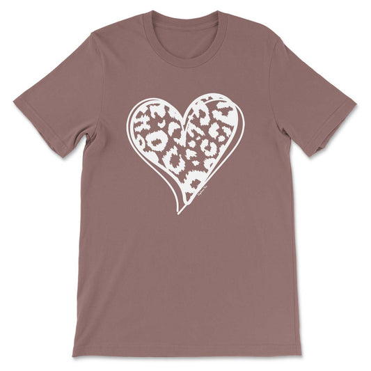 Daydream Tees Leopard Heart